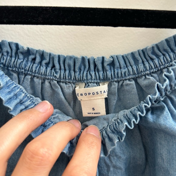 Blue Denim Dress - Picture 3 of 4